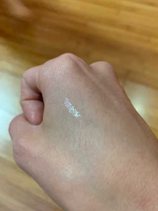 [블랙루즈] 펄블리 아이 글리터 2종 — 5점을 준 리뷰어가 2019년 1월 올린 사용 사진