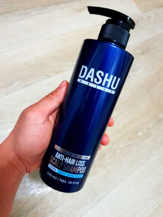 다슈코리아 다슈 데일리 단백질 한방 두피 골드 샴푸 500ml — 5점을 준 리뷰어가 2020년 1월 올린 사용 사진