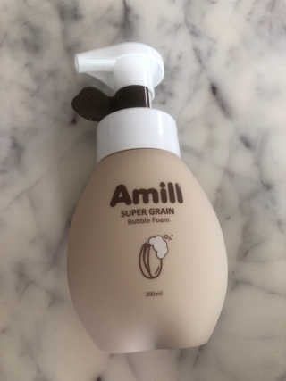 에이밀 슈퍼 그레인 버블 폼 200ml — 4.5점을 준 리뷰어가 2019년 9월 올린 사용 사진