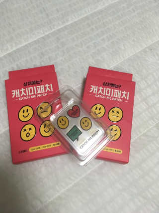캐치미패치 트러블 스팟패치 — 4점을 준 리뷰어가 2019년 12월 올린 사용 사진