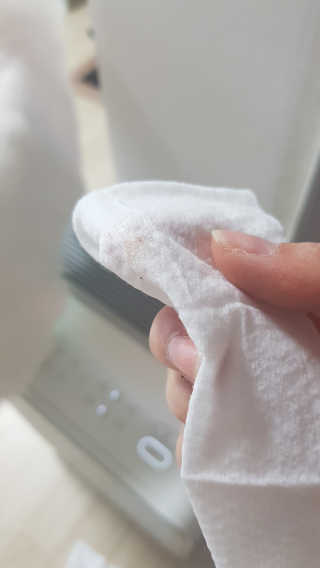 보솜이 아기물티슈 베이비케어 푸에디션 캡 74매 10입 — 4점을 준 리뷰어가 2019년 4월 올린 사용 사진