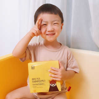 네츄럴굿띵스 퓨어 키즈 프로바이오틱스 60포 — 4.5점을 준 리뷰어가 2019년 8월 올린 사용 사진
