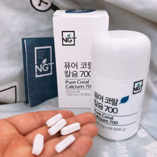 네츄럴굿띵스 퓨어 코랄 칼슘 700 30일분 — 4.33점을 준 리뷰어가 2018년 7월 올린 사용 사진