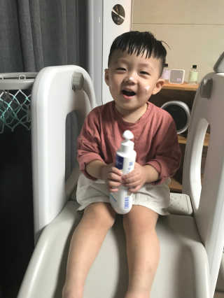 무스텔라 이드라 베베 바디 로션 — 4점을 준 리뷰어가 2018년 9월 올린 사용 사진