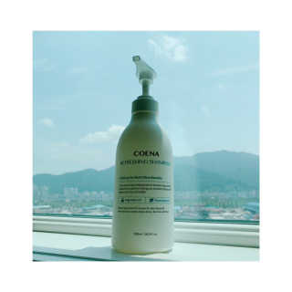 코에나샴푸 500ml — 5점을 준 리뷰어가 2019년 8월 올린 사용 사진