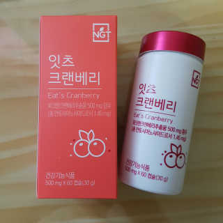 네츄럴굿띵스 잇츠 크랜베리 1병 30일분 — 4점을 준 리뷰어가 2019년 10월 올린 사용 사진