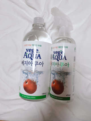 베지아쿠아 475ml + 리필 1000ml 1Set — 5점을 준 리뷰어가 2019년 11월 올린 사용 사진