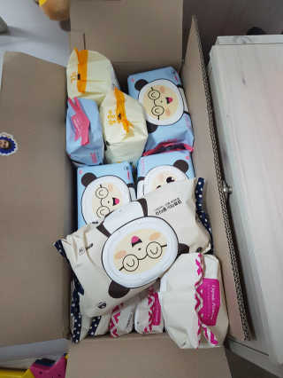 달곰이 물티슈 — 5점을 준 리뷰어가 2017년 4월 올린 사용 사진