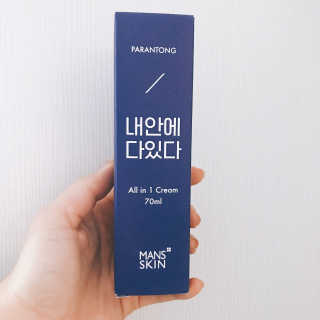맨즈스킨 파란통 내안에다있다 — 5점을 준 리뷰어가 2017년 10월 올린 사용 사진