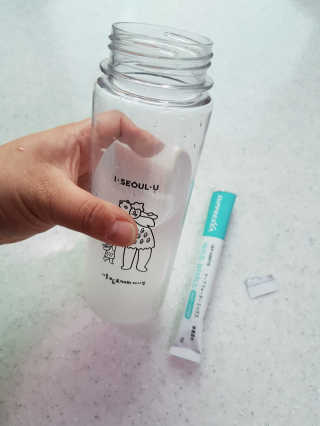 스프렉사코리아 케이프 워터믹스 데일리 다이어트 — 5점을 준 리뷰어가 2018년 3월 올린 사용 사진