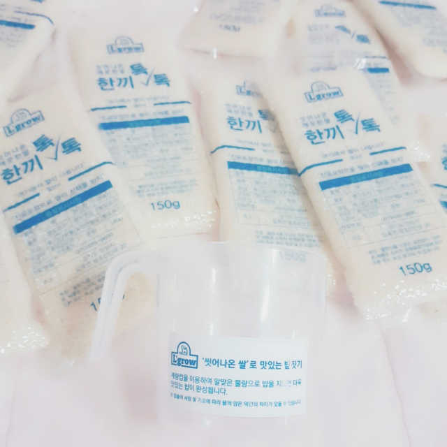 L'grow(엘그로) 씻어나온 한끼톡톡쌀! 리뷰 사진