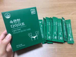 네츄럴굿띵스 속편한 다이어트 30포 — 4점을 준 리뷰어가 2019년 8월 올린 사용 사진