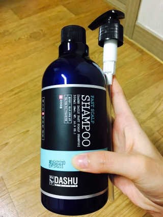 다슈코리아 다슈 데일리 패스트 한방 두피 샴푸 500ml — 4.5점을 준 리뷰어가 2017년 3월 올린 사용 사진