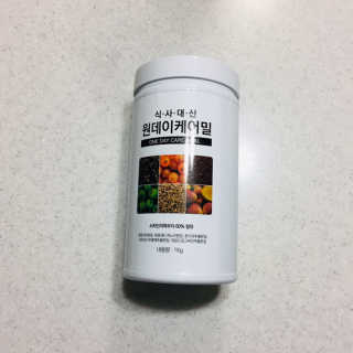 (주)이스터비엔에프 식사대용선식 원데이케어밀 1KG 대용량 — 4.5점을 준 리뷰어가 2019년 2월 올린 사용 사진