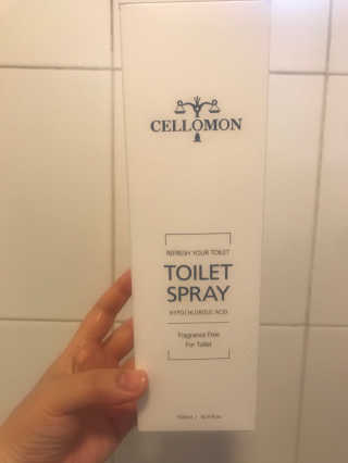 셀로몬 토일렛 스프레이 500ml — 4점을 준 리뷰어가 2018년 5월 올린 사용 사진