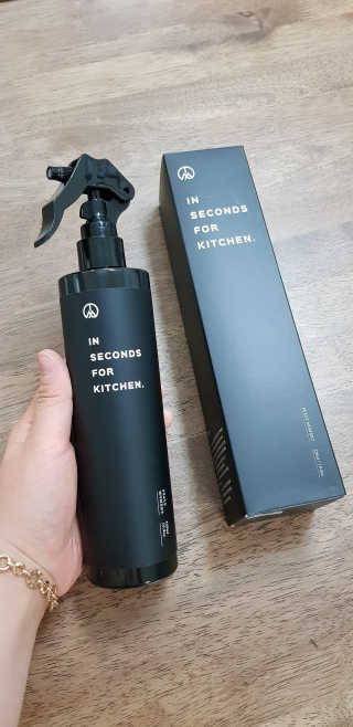 PEACE MOMENT 피스모먼트 인세컨즈포키친 320mL 천연살균소독제 — 5점을 준 리뷰어가 2019년 2월 올린 사용 사진