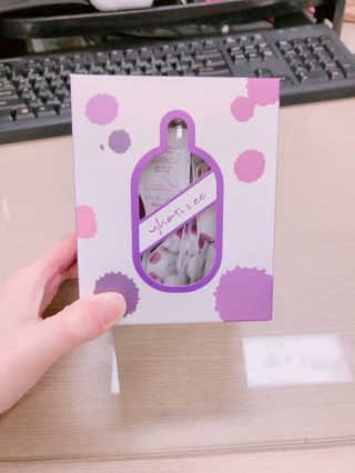 야시엔코 앰플수면팩 퍼플 — 3점을 준 리뷰어가 2019년 2월 올린 사용 사진