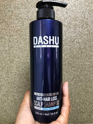 다슈코리아 다슈 데일리 한방 두피 골드 샴푸 500ml — 5점을 준 리뷰어가 2018년 5월 올린 사용 사진