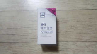 네츄럴굿띵스 퓨어 락토 철분 60일분 — 4.67점을 준 리뷰어가 2018년 2월 올린 사용 사진