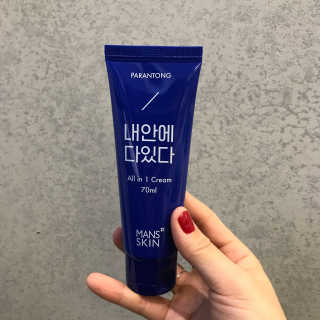 맨즈스킨 파란통 내안에다있다 — 4.5점을 준 리뷰어가 2018년 3월 올린 사용 사진