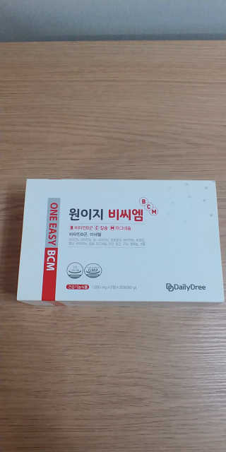 데일리드리 원이지비씨엠 — 5점을 준 리뷰어가 2019년 7월 올린 사용 사진