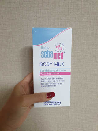 세바메드 베이비 바디밀크 200ml — 3점을 준 리뷰어가 2019년 12월 올린 사용 사진