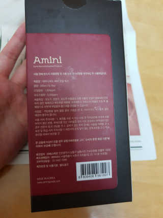 아미니 비노테라 오일워시 400ml 대용량 — 5점을 준 리뷰어가 2018년 9월 올린 사용 사진