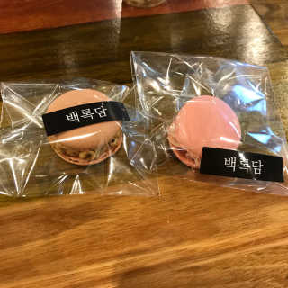 백록담디저트작업실 백록담디저트 2인 구성 set — 5점을 준 리뷰어가 2018년 10월 올린 사용 사진