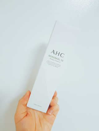 AHC 에이 에이치 씨 미니멀 10 워터리 에센스 — 5점을 준 리뷰어가 2018년 12월 올린 사용 사진