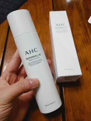 AHC 에이 에이치 씨 미니멀 10 워터리 에센스 — 4.5점을 준 리뷰어가 2018년 12월 올린 사용 사진