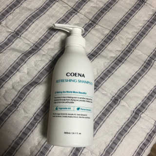 코에나샴푸 500ml — 5점을 준 리뷰어가 2019년 8월 올린 사용 사진