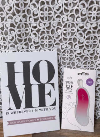 유어비 부탁해 발 부탁해 발 글라스 풋 파일 — 4.5점을 준 리뷰어가 2019년 4월 올린 사용 사진