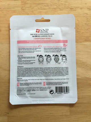 SNP Supercharged Mask_Rose Centifoli Flower — 5점을 준 리뷰어가 2019년 1월 올린 사용 사진