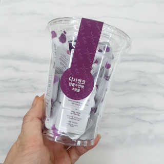 야시엔코 앰플수면팩 퍼플 — 4.5점을 준 리뷰어가 2019년 2월 올린 사용 사진