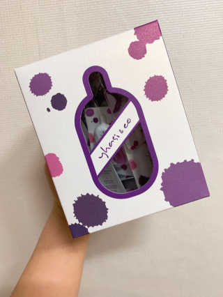 야시엔코 앰플수면팩 퍼플 — 4점을 준 리뷰어가 2019년 2월 올린 사용 사진