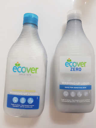 에코버 친환경 주방세제 450ml 무향+카모마일향 — 4.25점을 준 리뷰어가 2018년 12월 올린 사용 사진