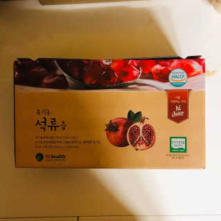 [하이헬스] 정말 진하고 맛있는 유기농 석류즙 30포 — 5점을 준 리뷰어가 2019년 11월 올린 사용 사진