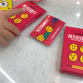 캐치미패치 트러블 스팟패치 — 5점을 준 리뷰어가 2020년 1월 올린 사용 사진