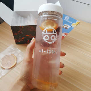 ㅎㅎ마이워터 ㅎㅎ 마이워터 과일워터팩+전용보틀_레몬오렌지 — 4.5점을 준 리뷰어가 2017년 9월 올린 사용 사진