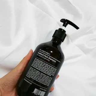 the naked object [탈모볼륨샴푸] 디블랙 팩 샴푸 — 4점을 준 리뷰어가 2019년 12월 올린 사용 사진