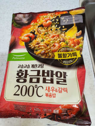 장안의 화제 황금볶음밥, 풀무원 황금밥알 200℃ — 5점을 준 리뷰어가 2019년 9월 올린 사용 사진