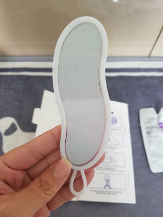 유어비 부탁해 발 부탁해 발 글라스 풋 파일 — 2점을 준 리뷰어가 2019년 5월 올린 사용 사진