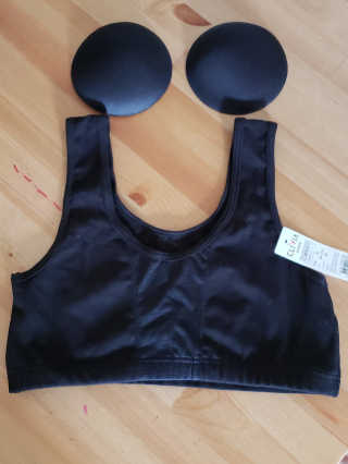 크리비아 Clivia Padded Yoga Sports Bra — 4.17점을 준 리뷰어가 2018년 6월 올린 사용 사진