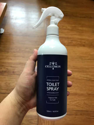 셀로몬 토일렛 스프레이 500ml — 5점을 준 리뷰어가 2018년 5월 올린 사용 사진
