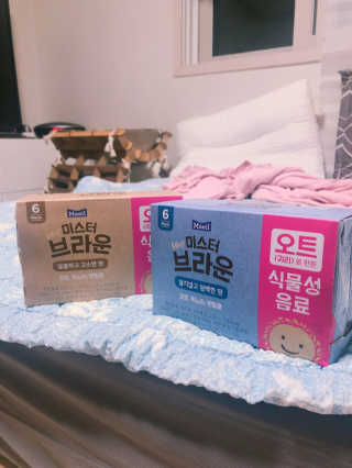 헤이미스터브라운 [매일유업] 헤이 미스터브라운 12개입 — 5점을 준 리뷰어가 2019년 8월 올린 사용 사진