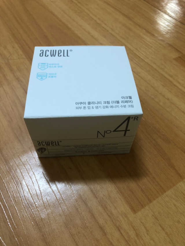 아크웰 아쿠아 클리니티 수분크림 리뷰 사진