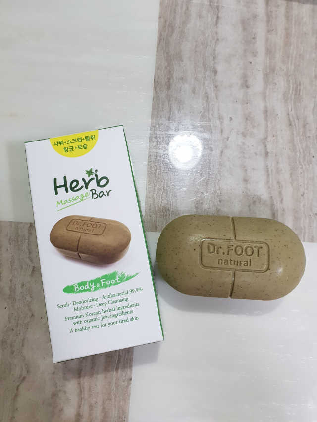 허브마사지바 올인원 알약비누 리뷰 사진