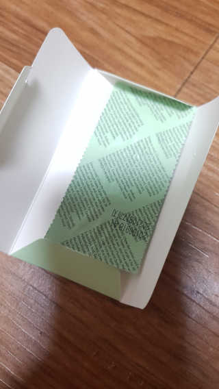 the naked object 발포가글 츄그린 그린티민트 — 5점을 준 리뷰어가 2020년 1월 올린 사용 사진