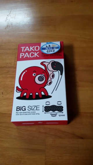 나이팅게일 TAKO PACK NOSE [문어코팩] — 4점을 준 리뷰어가 2018년 5월 올린 사용 사진
