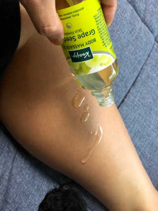 [크나이프] 그레이프씨드 슬리밍 마사지오일 100ml — 5점을 준 리뷰어가 2019년 8월 올린 사용 사진